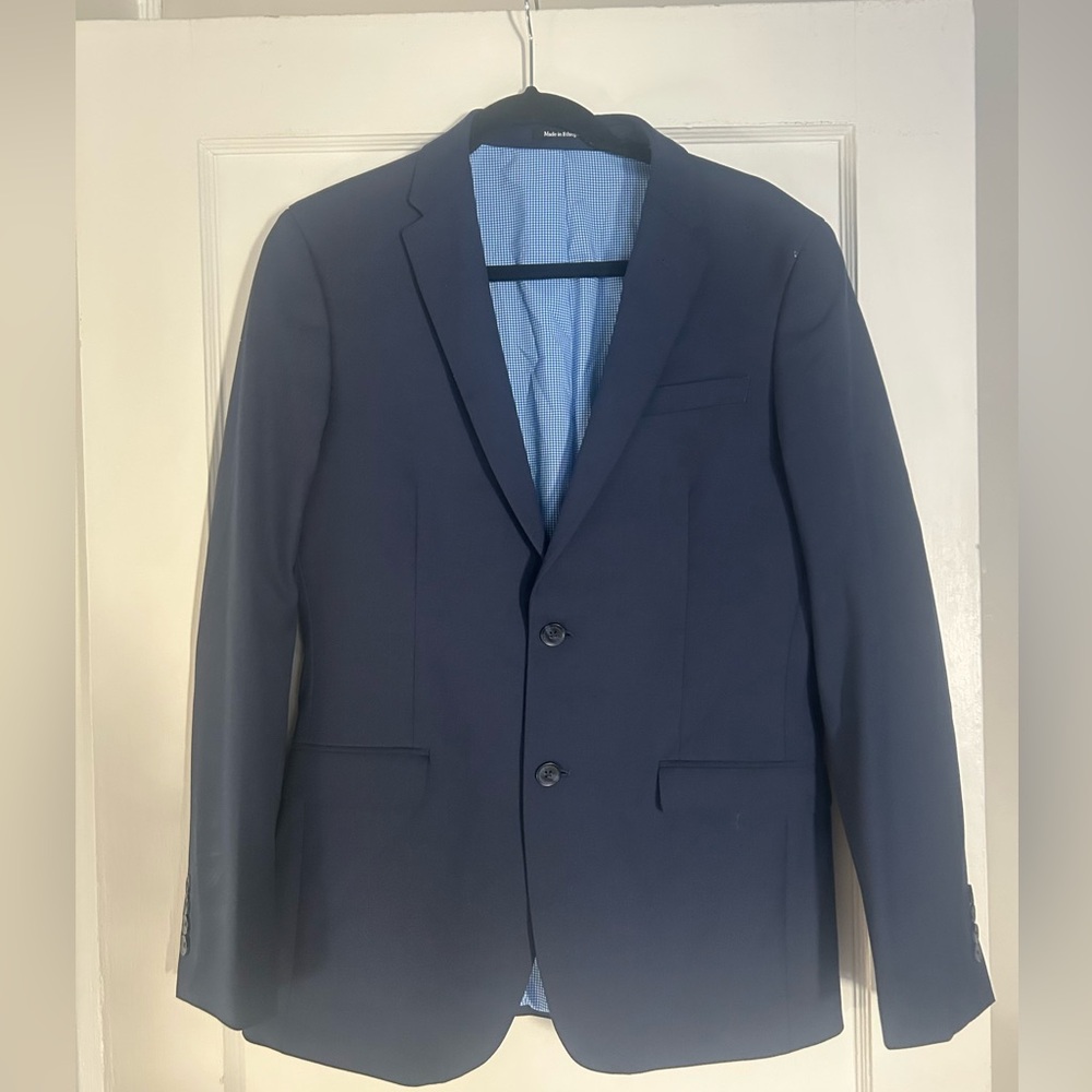 Egara Men’s Skinny Fit Suit (Jacket and Pants)